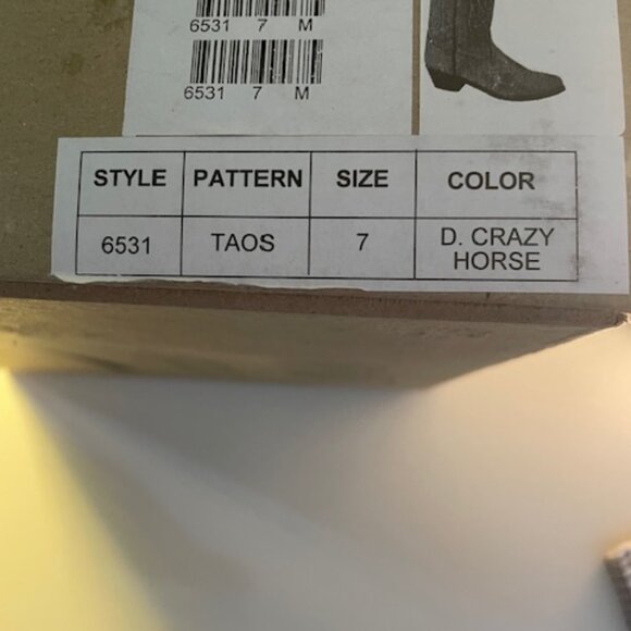 Smoky Mountain Women's Leather Cowboy Boots Size 7 Brand new - Picture 4 of 5